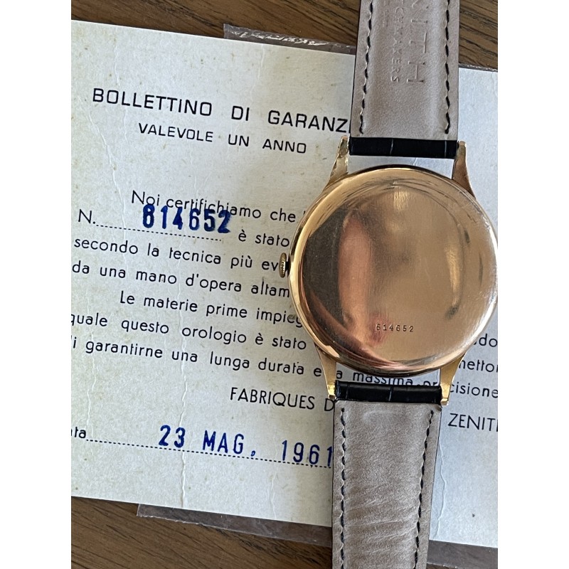 Boîte Publicitaire Vintage Zenith Pour Montres - Ancienne, Occasion